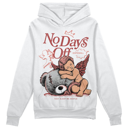 Jordan 13 “Dune Red” DopeSkill Hoodie Sweatshirt New No Days Off Graphic Streetwear - White