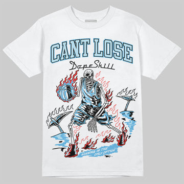 Jordan 11 Retro Legend Blue DopeSkill T-Shirt Cant Lose Graphic Streetwear - White