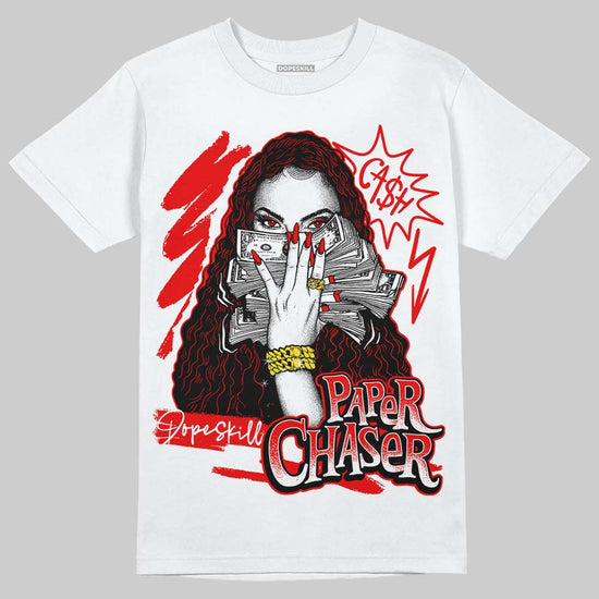 Jordan 12 “Cherry” DopeSkill T-Shirt NPC Graphic Streetwear - White