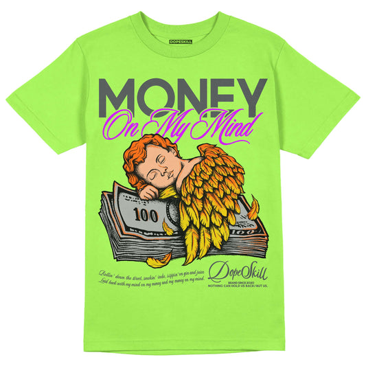 Jordan 5 "Green Bean" DopeSkill Green Bean T-Shirt MOMM Graphic Streetwear