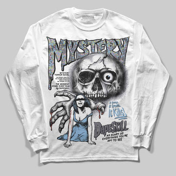 Jordan 11 Low CNY “Year of the Snake” DopeSkill Long Sleeve T-Shirt Mystery Ghostly Grasp Graphic Streetwear - White