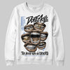 Awake NY x Jordan 5 Retro 'Black Racer Blue' DopeSkill Sweatshirt The Mouth With No Droughts Graphic Streetwear - White