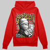 Red Sneakers DopeSkill Hoodie Sweatshirt New Get Rich Graphic Streetwear - Red