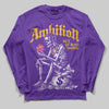 PURPLE Sneakers DopeSkill Long Sleeve T-Shirt Ambition Graphic Streetwear - Purple
