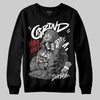 Grey Sneakers DopeSkill Sweatshirt Grind Pray Graphic Streetwear - Black