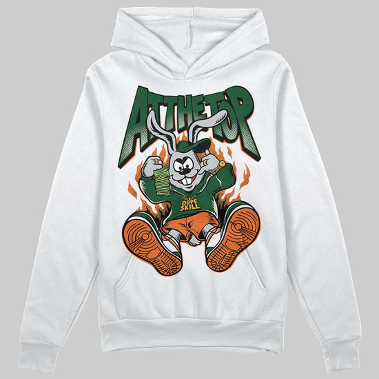 SoleFly x Air Jordan 3 “Fruits Of Our Labor” DopeSkill Hoodie Sweatshirt At The Top Graphic Streetwear - White