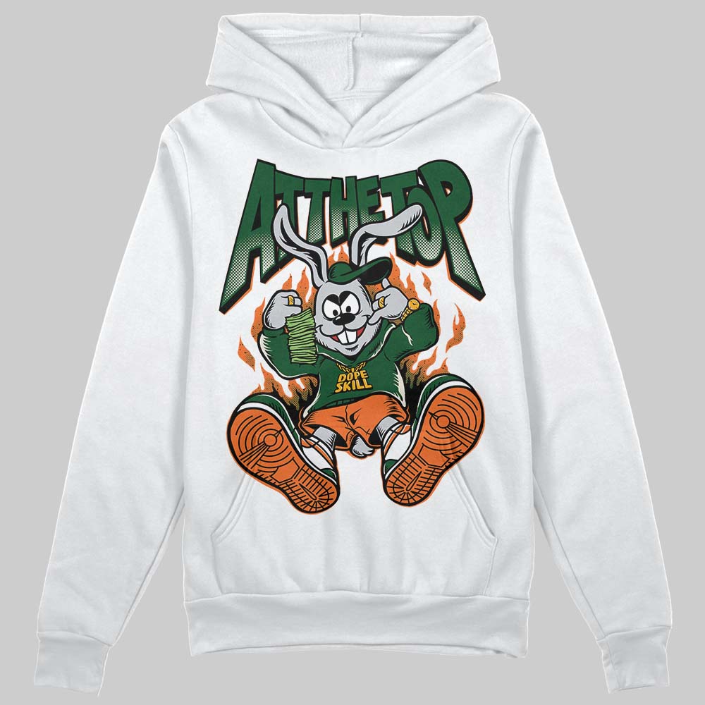 SoleFly x Air Jordan 3 “Fruits Of Our Labor” DopeSkill Hoodie Sweatshirt At The Top Graphic Streetwear - White