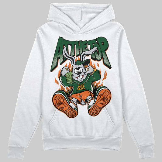 SoleFly x Air Jordan 3 “Fruits Of Our Labor” DopeSkill Hoodie Sweatshirt At The Top Graphic Streetwear - White