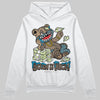 Jordan 3 GS “We Outside” DopeSkill Hoodie Sweatshirt Born To Be Rich Graphic Streetwear - White
