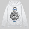 University Blue Sneakers DopeSkill Hoodie Scared Money Don't Make No Money Graphic Streetwear - White