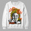 Dunk Low Team Dark Green Orange DopeSkill Sweatshirt Hold My Own Graphic Streetwear - White