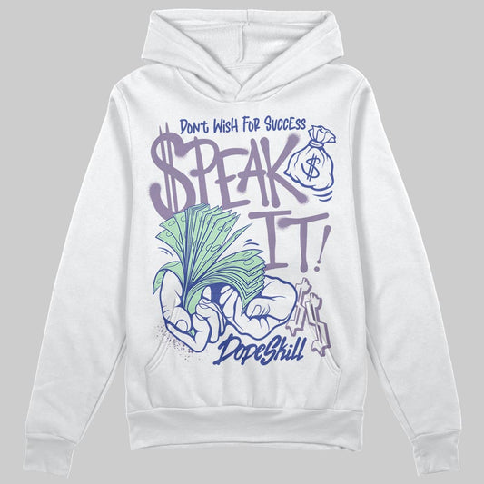 Jordan 1 Retro Low OG Zion Williamson Voodoo Alternate DopeSkill Hoodie Sweatshirt Speak It Graphic Streetwear - White
