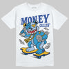 Royal Blue Sneakers DopeSkill T-Shirt Money Callin' Graphic Streetwear - WHite