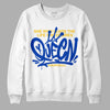 Jordan 14 “Laney” DopeSkill Sweatshirt Queen Graphic Streetwear - White