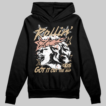 TAN Sneakers DopeSkill Hoodie Got It Out The Mud Graphic Streetwear - black