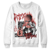 Jordan 13 “Dune Red” DopeSkill Sweatshirt Drip'n Never Tripp'n Graphic Streetwear - White 