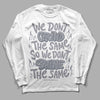 Jordan 14 Retro 'Stealth' DopeSkill Long Sleeve T-Shirt Grind Shine Graphic Streetwear - White