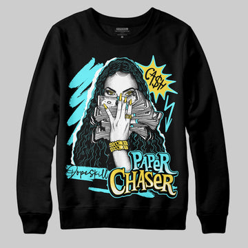 Jordan 5 Aqua DopeSkill Sweatshirt NPC Graphic Streetwear - Black