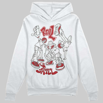 Jordan 8 Retro Bugs Bunny (2025) DopeSkill Hoodie Sweatshirt Real Y2K Players Graphic Streetwear - White