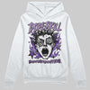 PURPLE Sneakers DopeSkill Hoodie Sweatshirt Root of Evil Graphic Streetwear - White