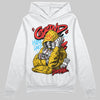 Yellow Sneakers DopeSkill Hoodie Grind Pray Graphic Streetwear - White 
