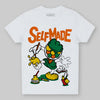 Green Sneakers DopeSkill Toddler Kids T-shirt Self Made Graphic Streetwear - White 