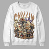 Jordan 6 WMNS Gore-Tex Brown Kelp DopeSkill Sweatshirt Chillin Graphic Streetwear - White