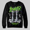 Neon Green Sneakers DopeSkill Sweatshirt Loyalty Graphic Streetwear - black