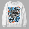 Dunk Low Futura University Blue DopeSkill Sweatshirt Don't Quit Graphic Streetwear - White