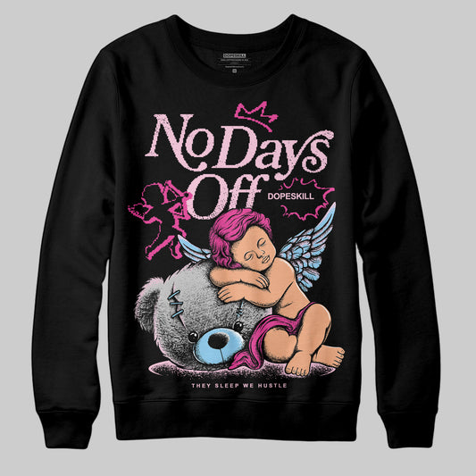 Jordan 6 “Doernbecher” DopeSkill Sweatshirt New No Days Off Graphic Streetwear - Black