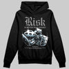 Grey Sneakers DopeSkill Hoodie Risk Is Better Than Regret Graphic Streetwear - Black
