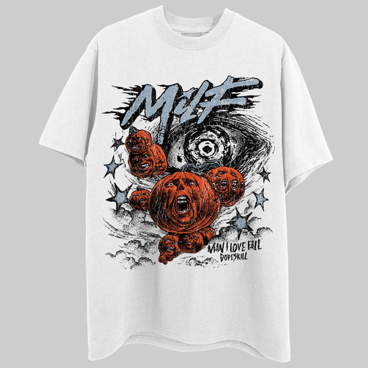 Jordan 13 “Blue Grey” DopeSkill T-Shirt MILF Graphic Streetwear - White 