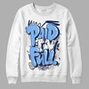 Jordan 5 Midnight Navy DopeSkill Sweatshirt New Paid In Full Graphic Streetwear