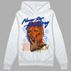 Dunk Low Futura Orange Blaze DopeSkill Hoodie Sweatshirt Never Stop Hustling Graphic Streetwear - White 