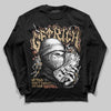 TAN Sneakers DopeSkill Long Sleeve T-Shirt Wealthy Graphic Streetwear - Black