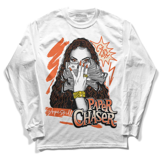 Jordan 3 Georgia Peach DopeSkill Long Sleeve T-Shirt NPC Graphic Streetwear - White