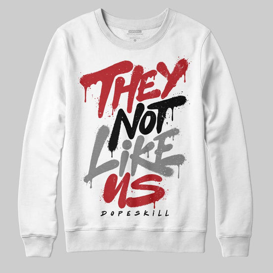 Jordan 8 Retro Bugs Bunny (2025) DopeSkill Sweatshirt They Not Like Us Graphic Streetwear - White