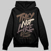 A Ma Maniére x Air Jordan 4 “Dark Mocha” DopeSkill Hoodie Sweatshirt They Not Like Us Graphic Streetwear - black