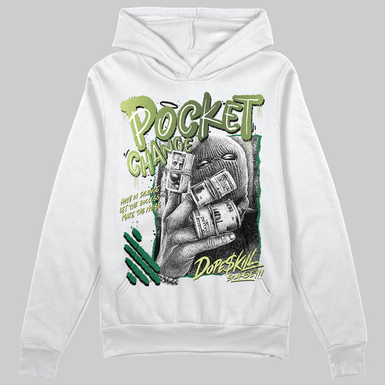 Foamposite Pro 'Pine Green' DopeSkill Hoodie Sweatshirt Pocket Change Graphic Streetwear - White