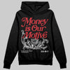 Jordan 11 “Bred Velvet” DopeSkill Hoodie Sweatshirt Money Is Our Motive Typo Graphic Streetwear - black