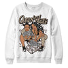 Jordan 1 High OG “Latte” DopeSkill Sweatshirt Queen Of Hustle Graphic Streetwear - White