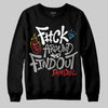Grey Sneakers DopeSkill Sweatshirt F#ck Around And Find Out Graphic Streetwear - Black
