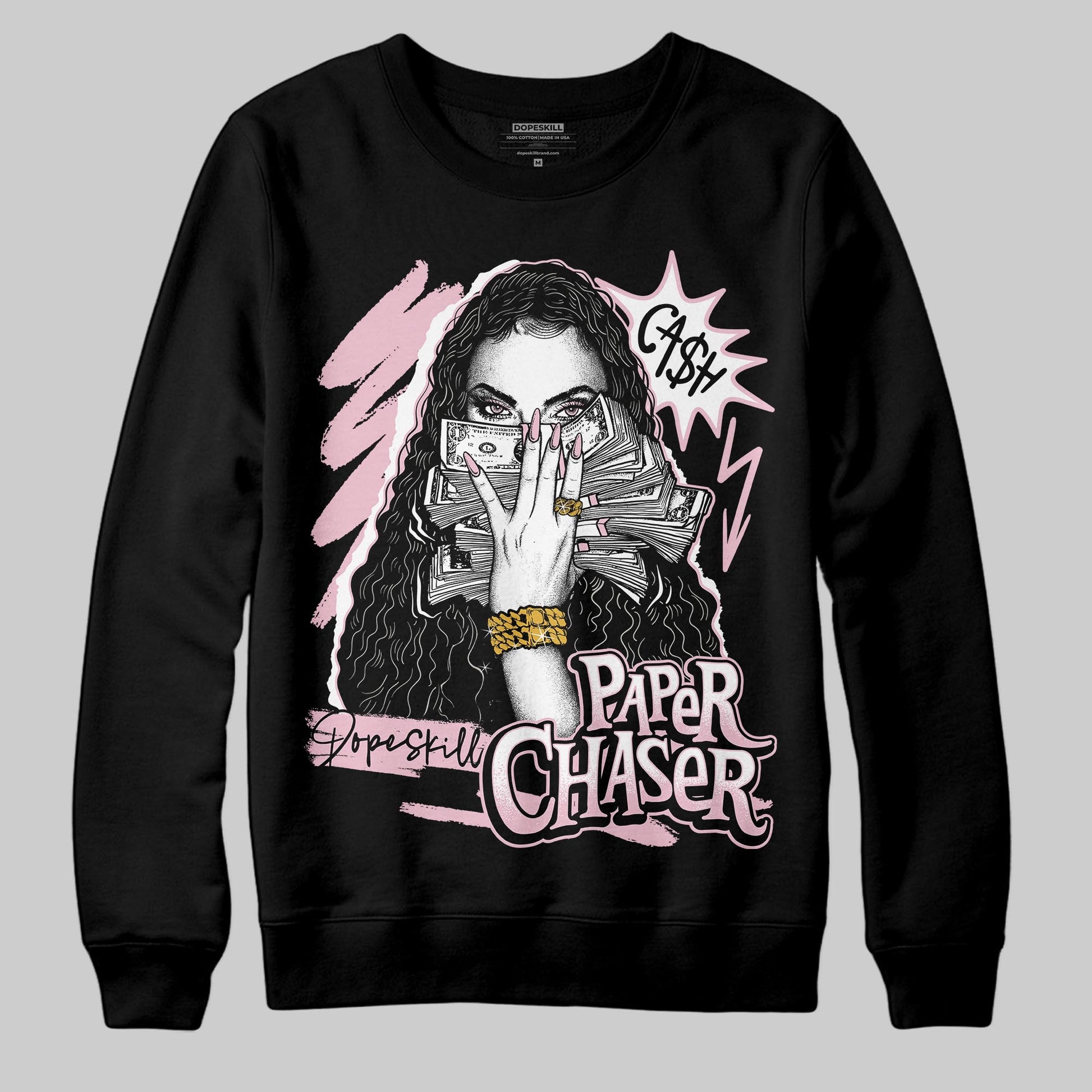 Jordan 5 OG “35th Anniversary” DopeSkill Sweatshirt NPC Graphic Streetwear - Black