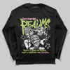 Chase B x Travis Scott x Jordan Jumpman Jack DopeSkill Long Sleeve T-Shirt Distorted Realms Graphic Streetwear - black
