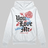 Jordan 1 Low OG "Chicago" DopeSkill Hoodie Sweatshirt You’re Lost Without Me Graphic Streetwear - White