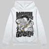 Jordan 4 “Black Cat” (2025) DopeSkill Hoodie Sweatshirt Sorry I've Been Trappin Graphic Streetwear - White