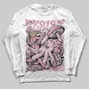 Dunk Low Teddy Bear Light Soft Pink DopeSkill Long Sleev T-Shirt Resist Graphic Streetwear - White