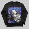 PURPLE Sneakers DopeSkill Long Sleeve T-Shirt New Get Rich Graphic Streetwear - Black