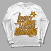 Jordan 13 Wheat 2023 DopeSkill Long Sleeve T-Shirt LOVE Graphic Streetwear - White