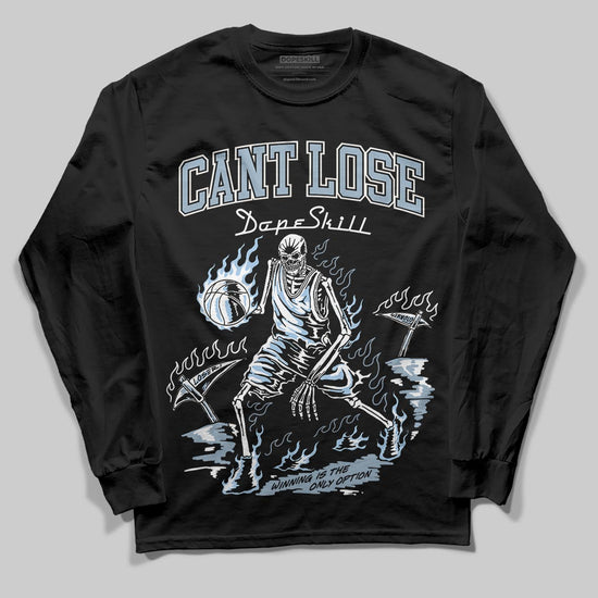 Jordan 40 “Blue Suede” DopeSkill Long Sleeve T-Shirt Cant Lose Graphic Streetwear - Black